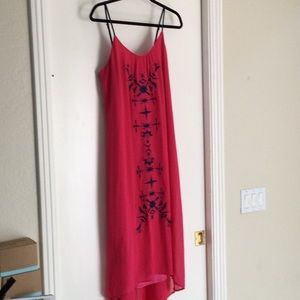 New, West 36th long dress